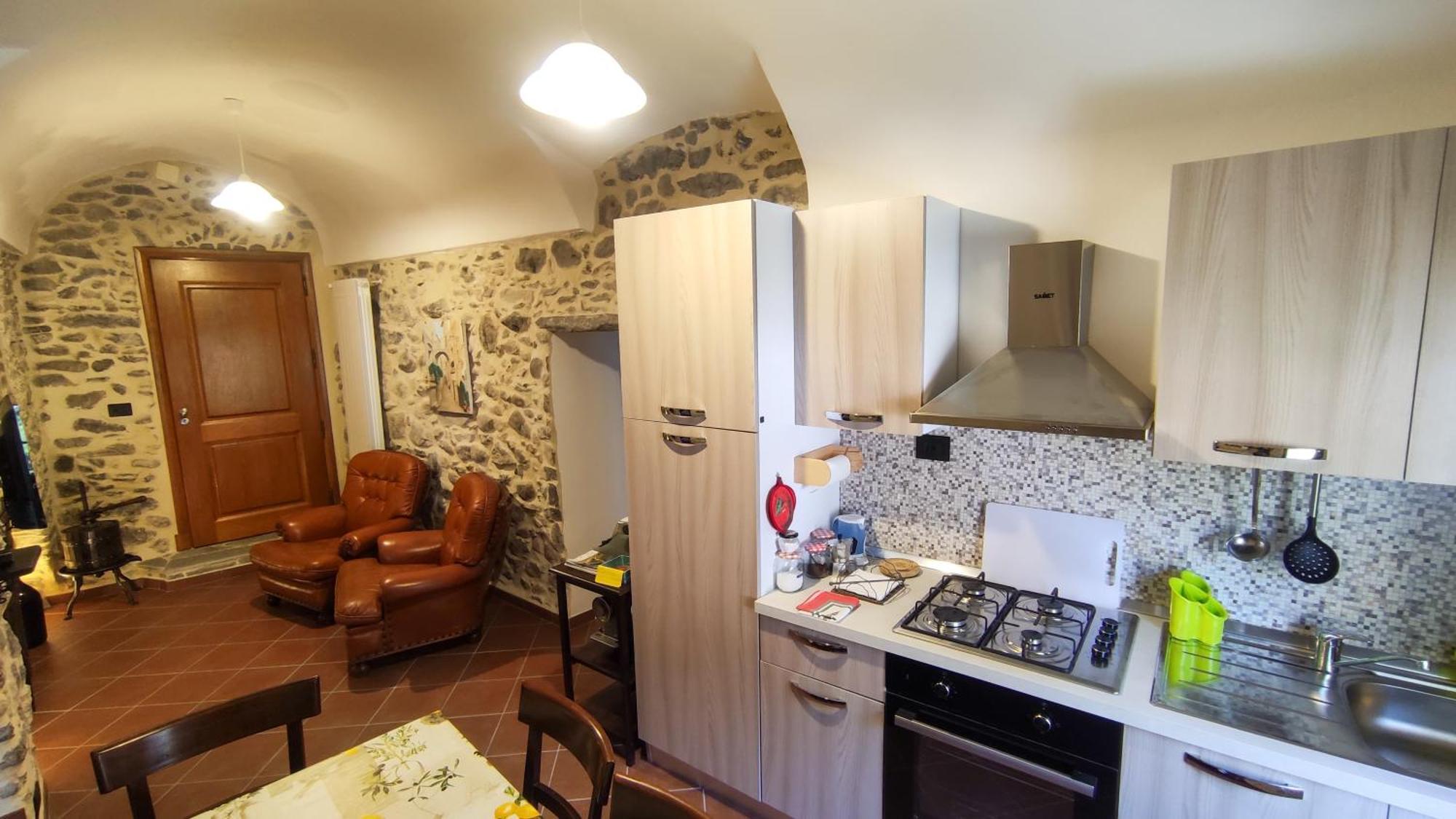 Casa Bertagna Apartment Rocchetta Nervina Bagian luar foto